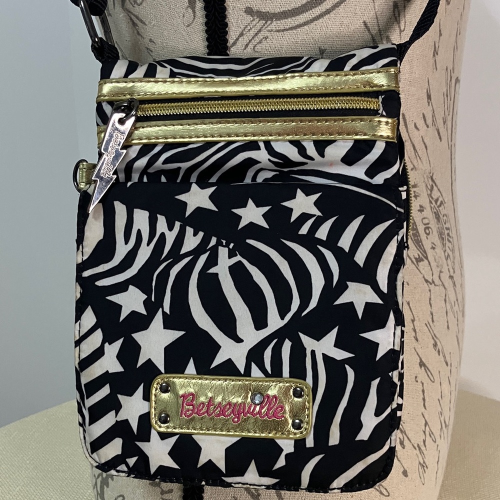 Betseyville x Betsey Johnson Stripe It While It Hot Mini Crossbody Bag